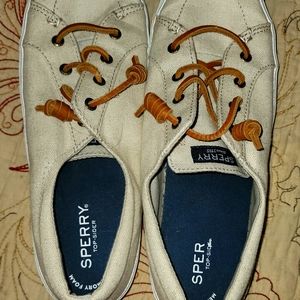 Sperry converse style slide on boat shoes 9.5